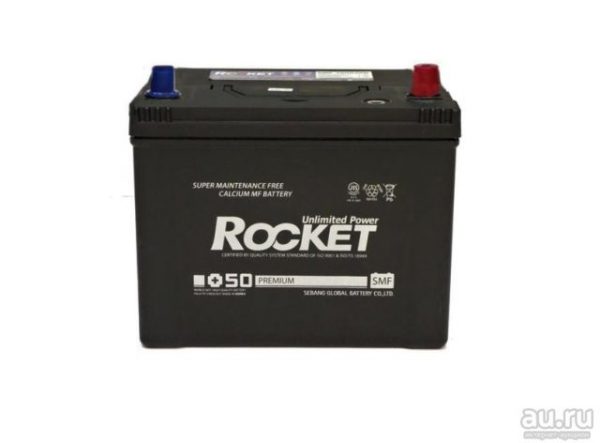 Аккумулятор автомобильный Rocket SMF+50 55 купить в Новосибирске - 12volt54.ru