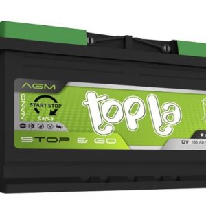 Аккумулятор автомобильный Topla AGM stop&GO 105 купить в Новосибирске - 12volt54.ru