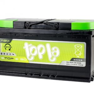 Аккумулятор автомобильный Topla AGM stop&GO 95 купить в Новосибирске - 12volt54.ru