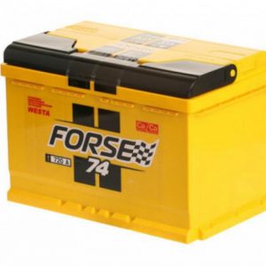 Аккумулятор автомобильный Forse 74 купить в Новосибирске - 12volt54.ru